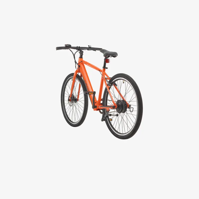 Lectro Summit 27.5 Inch Wheel Electric Bike Orange Single Gear-4